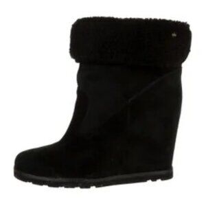 UGG Suede Round-Toe Boots